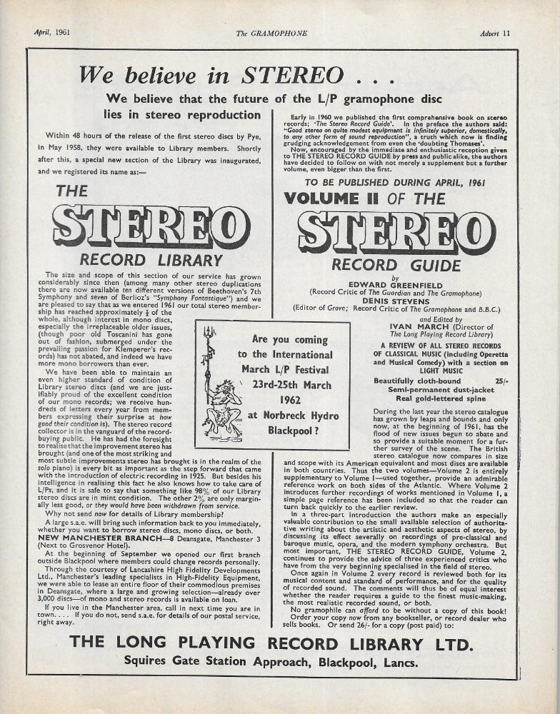 The Long Playing Record Library