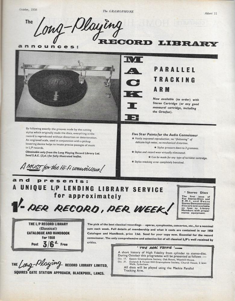 The Long Playing Record Library